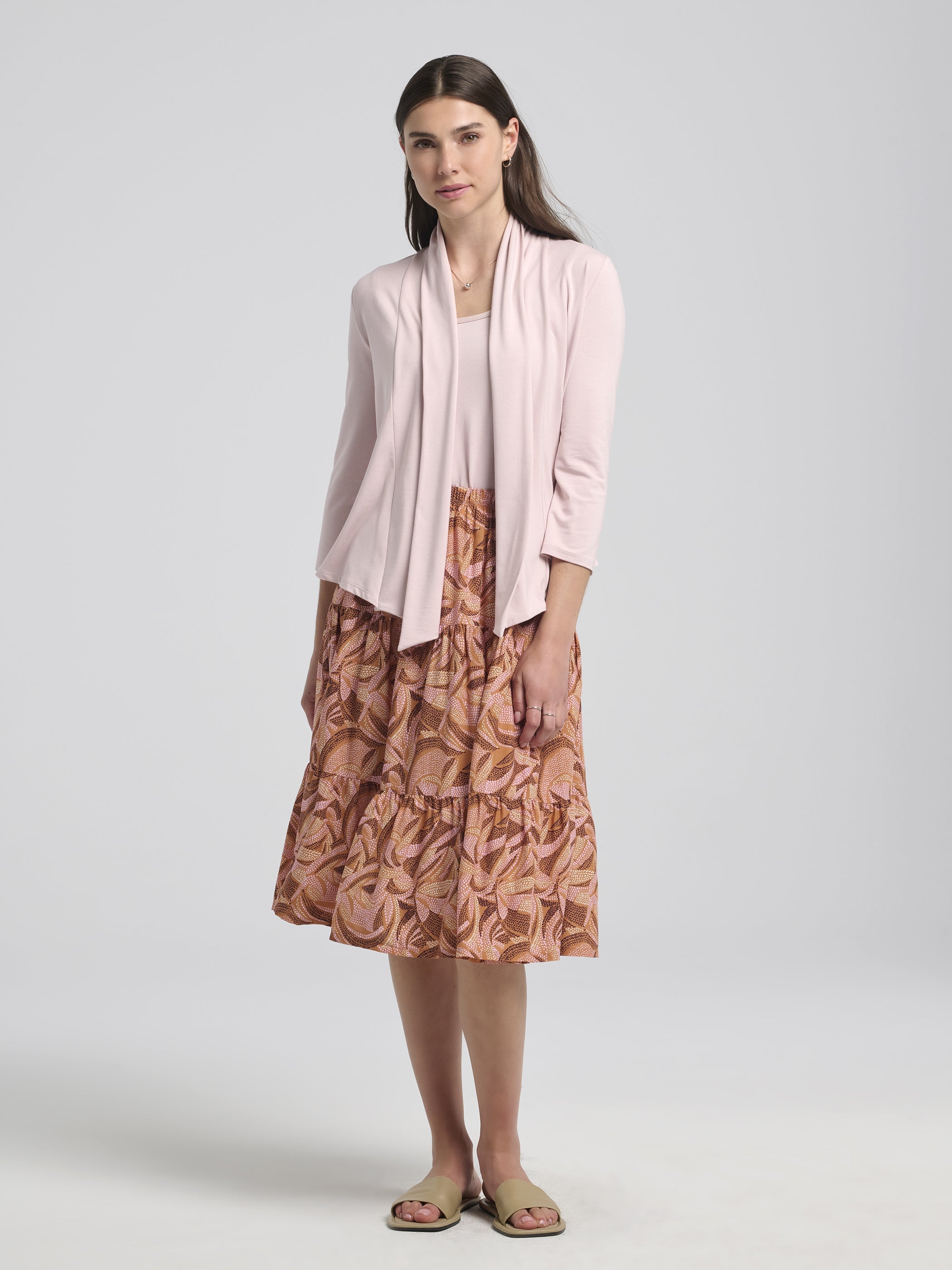 Anzio Vest / Powdery pink