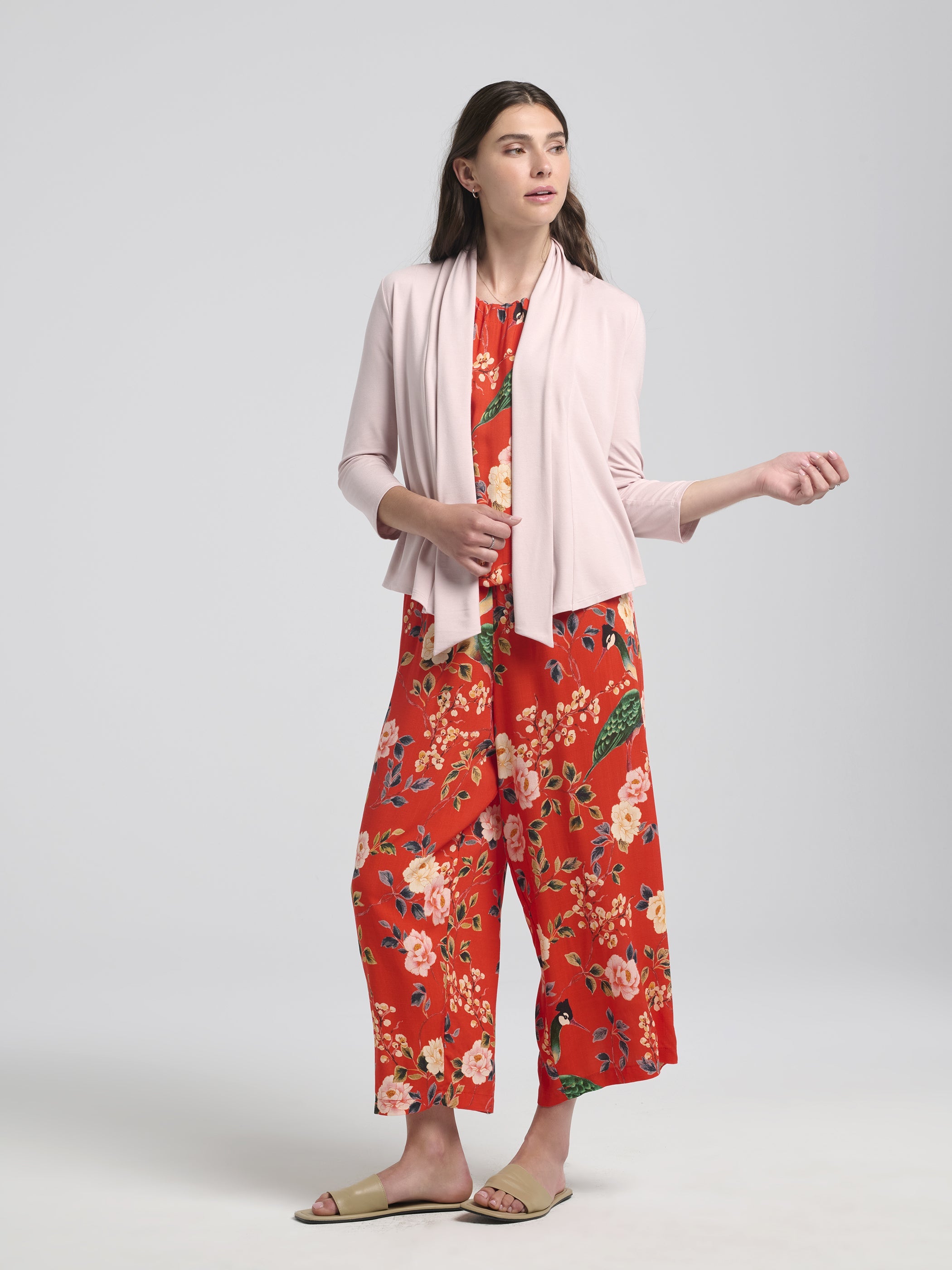 Anzio Vest / Powdery pink