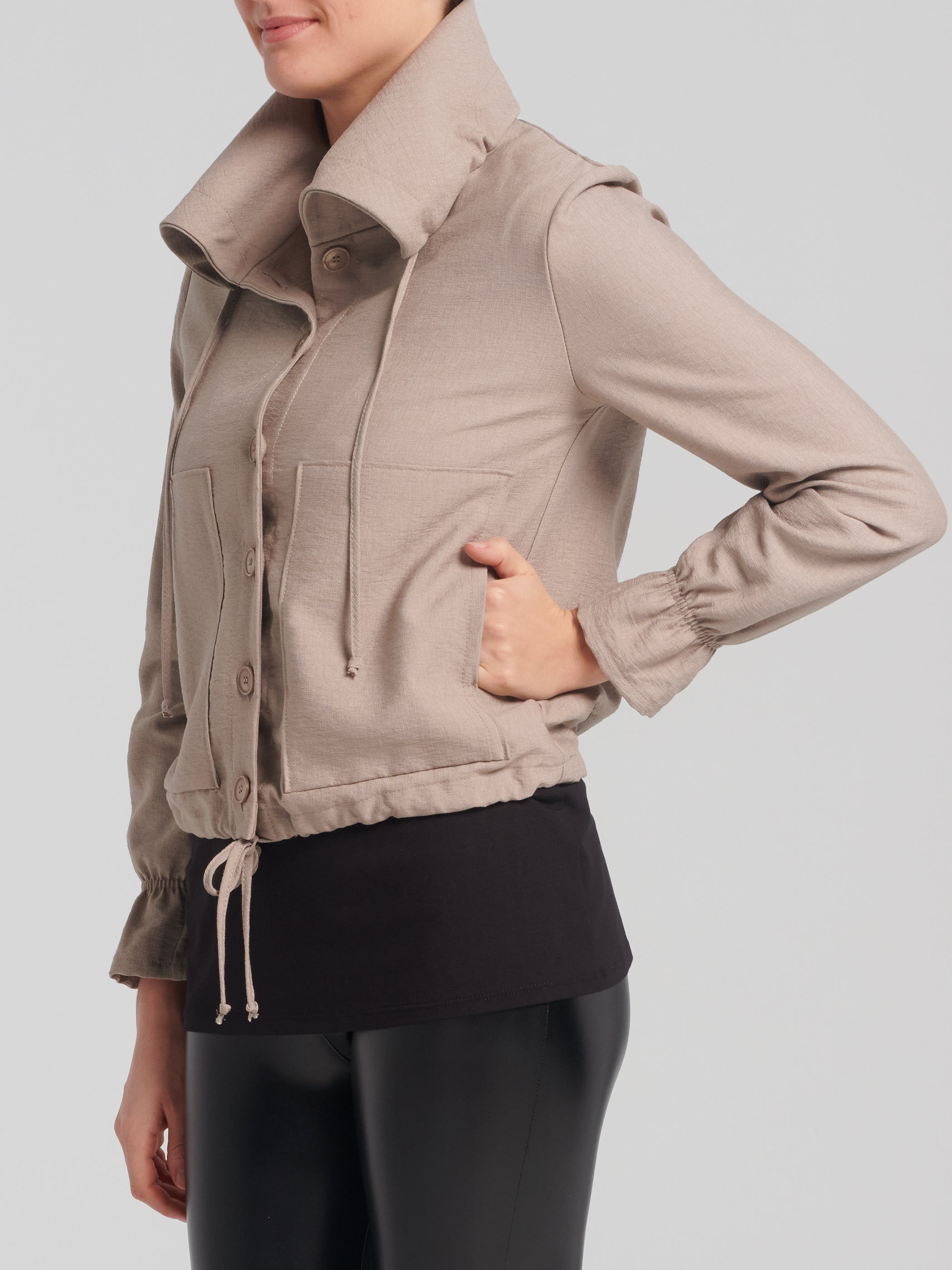 Veste Romy / Taupe