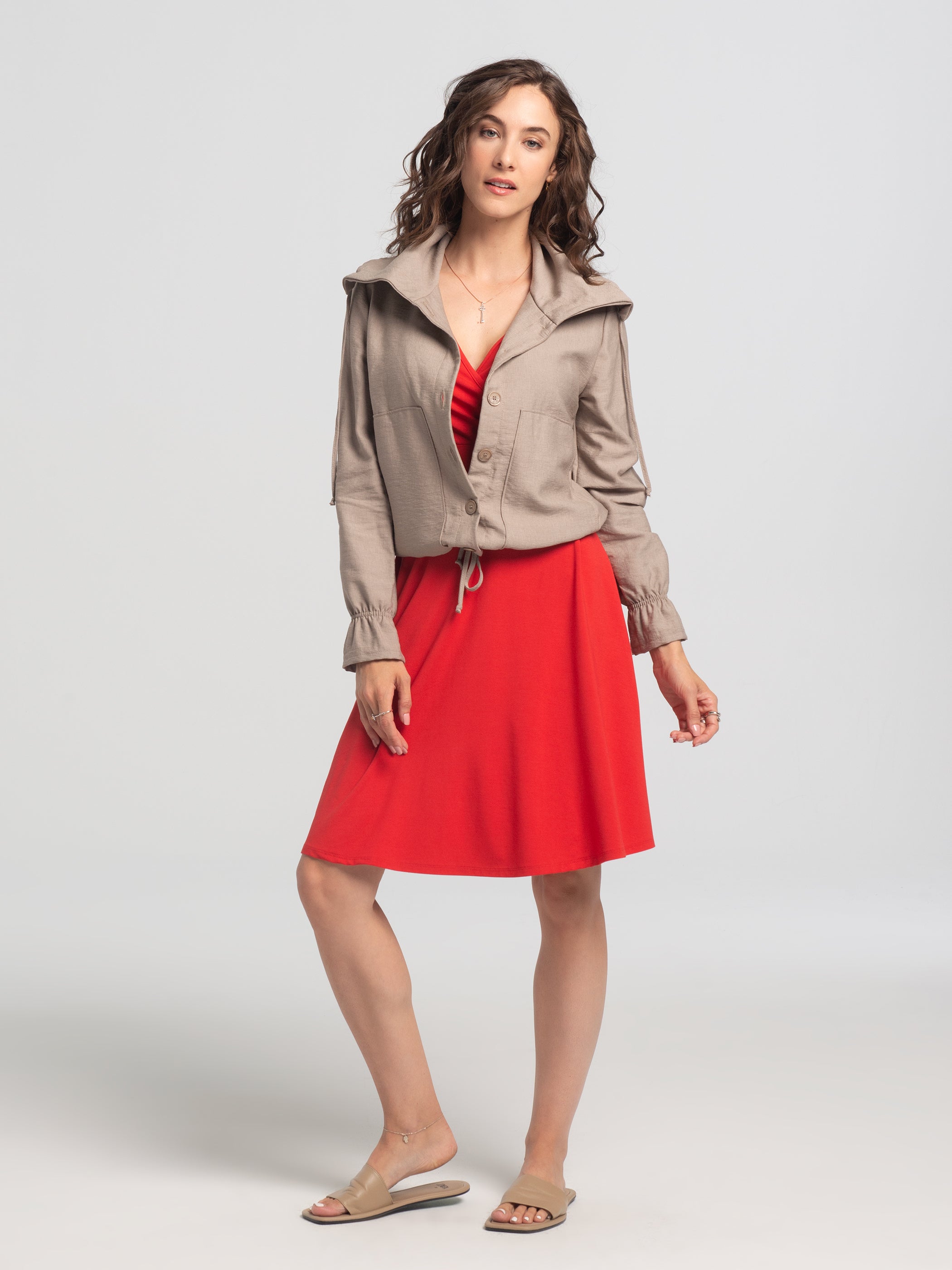 Veste Romy / Taupe