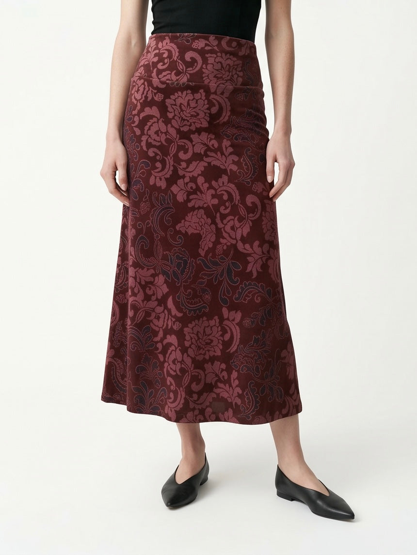 Winslet Skirt / Burgundy ***PRE-ORDER***