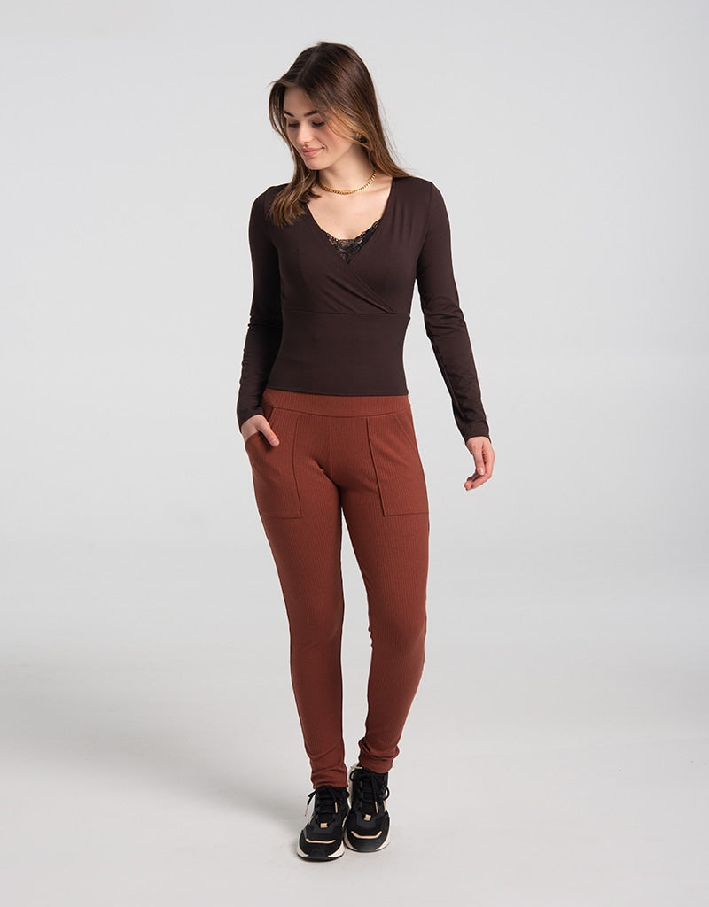 Chandail Elvira / Brun