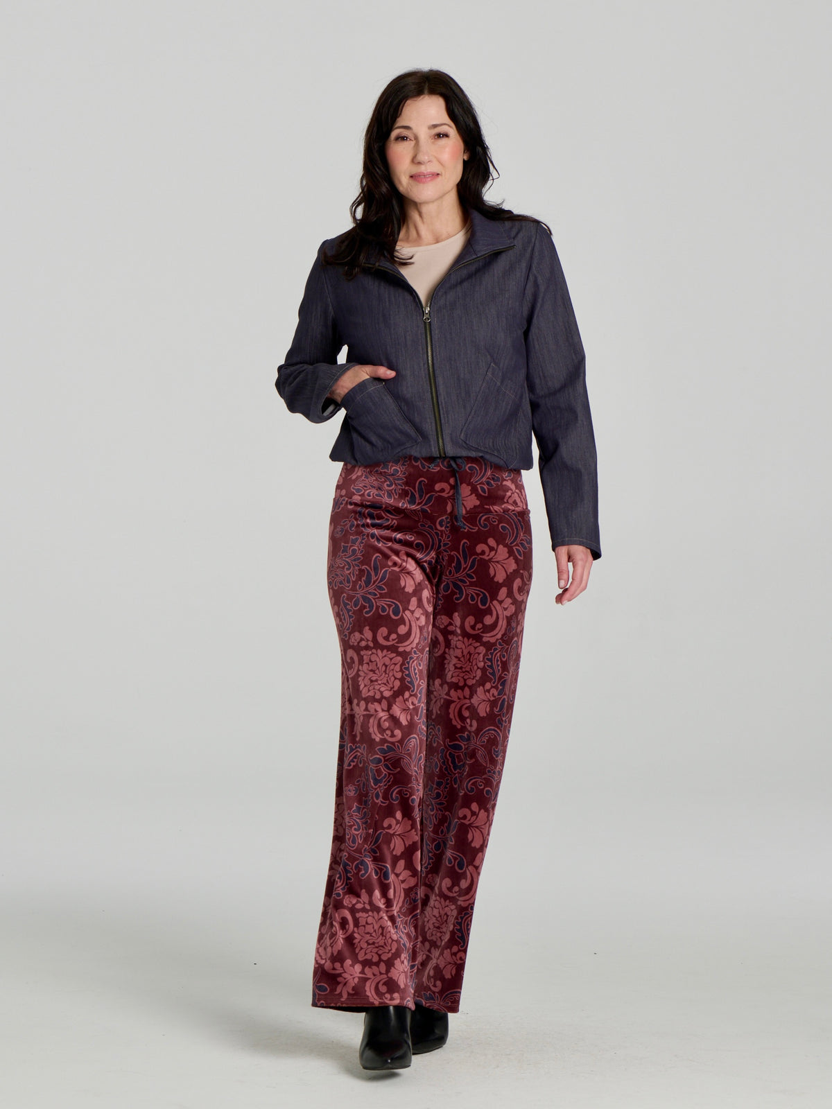 Pantalon Dakota / Bourgogne