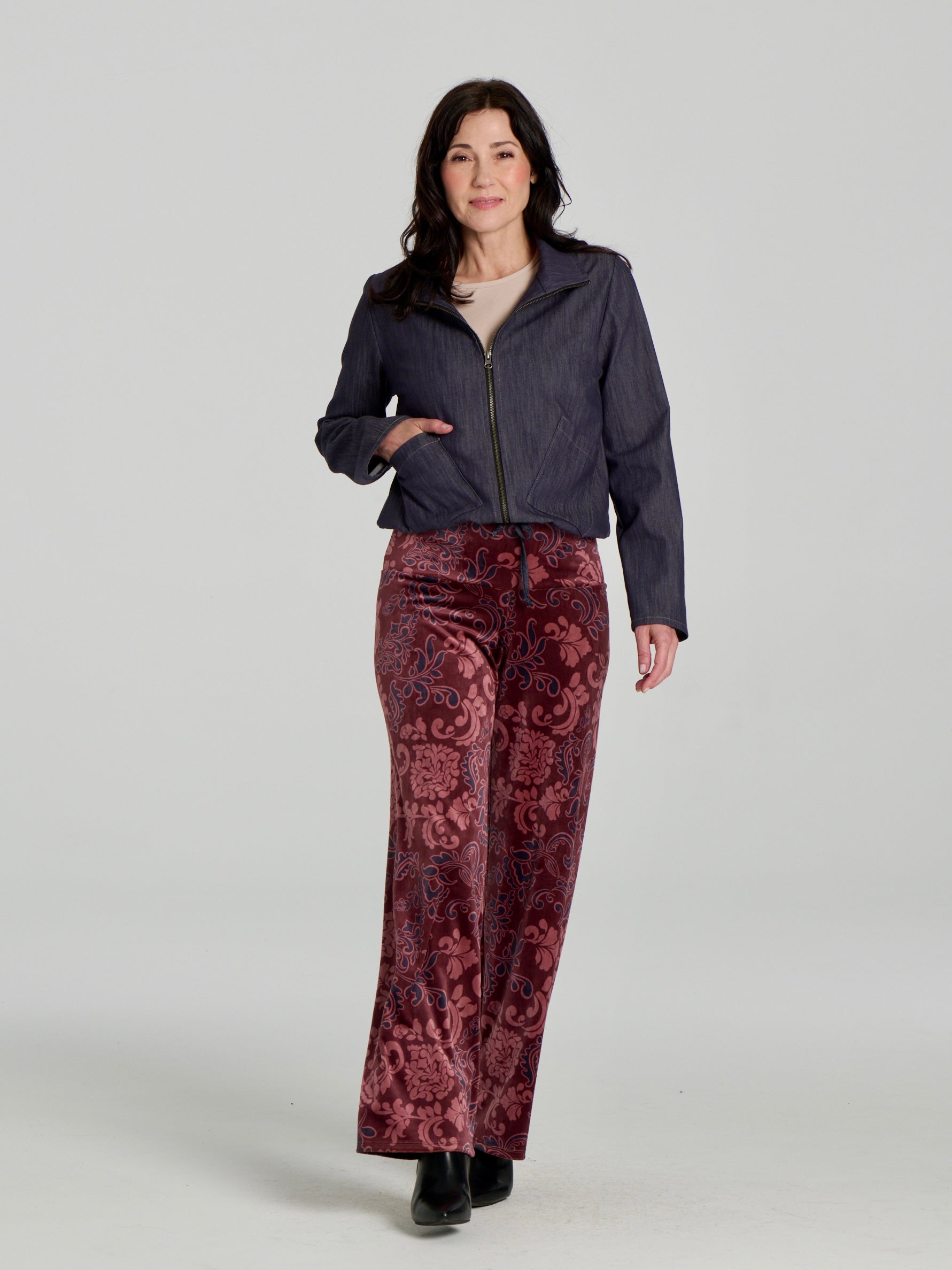 Pantalon Dakota / Bourgogne