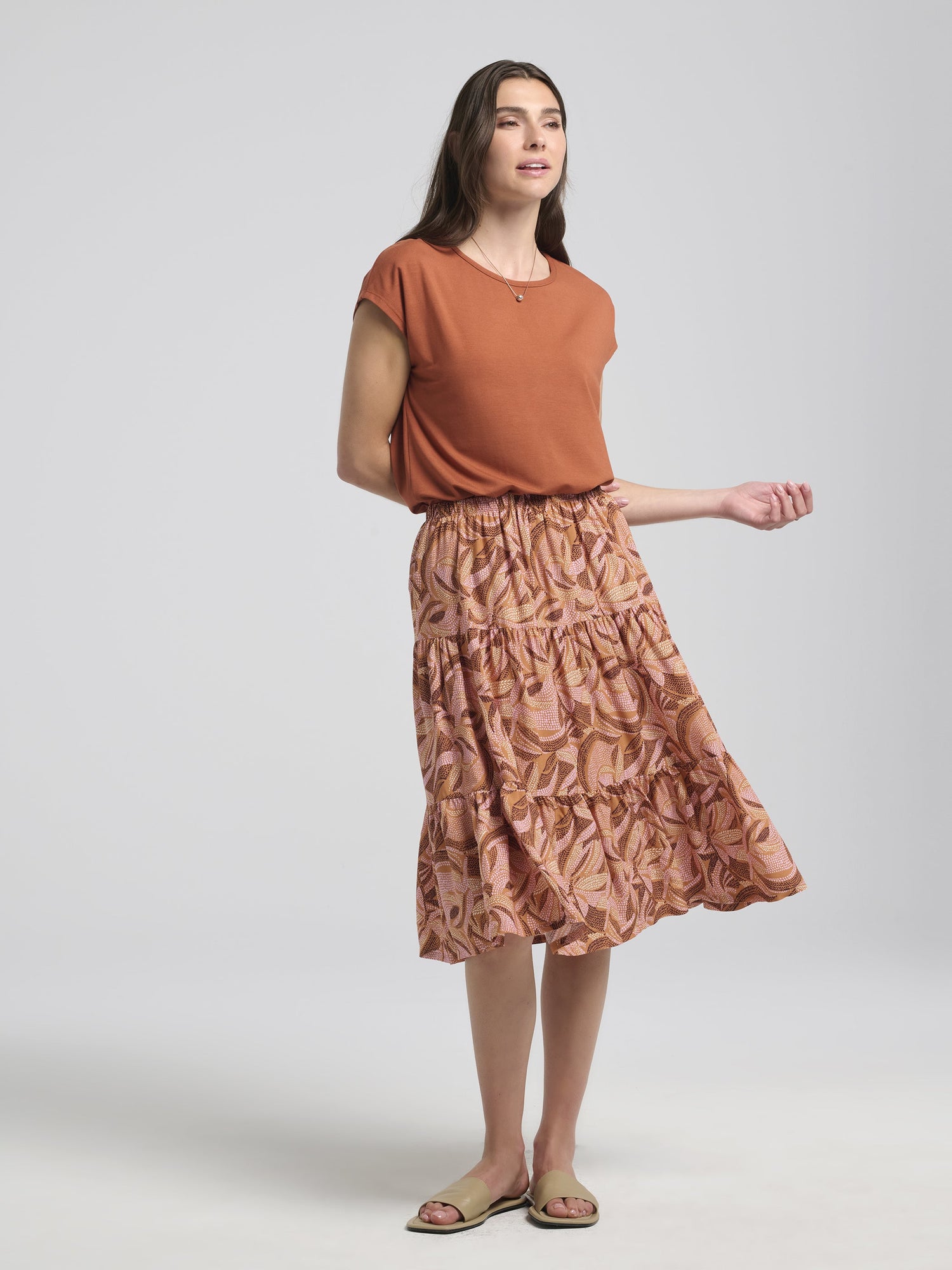 Al-Uzza Skirt / Cinnamon