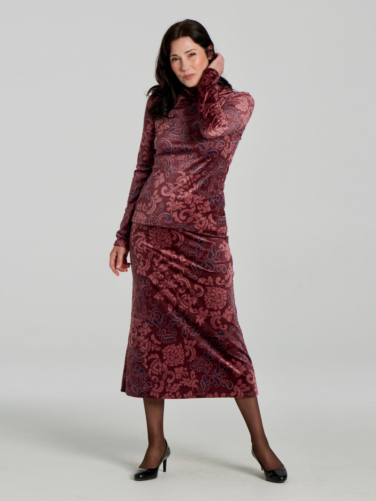 Jupe Winslet / Bourgogne