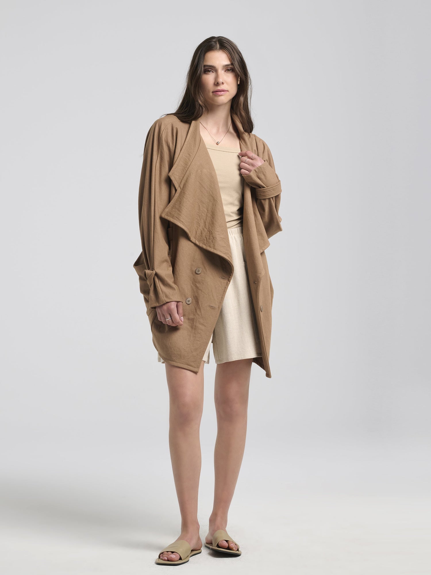 Veste Coventina / Noisette