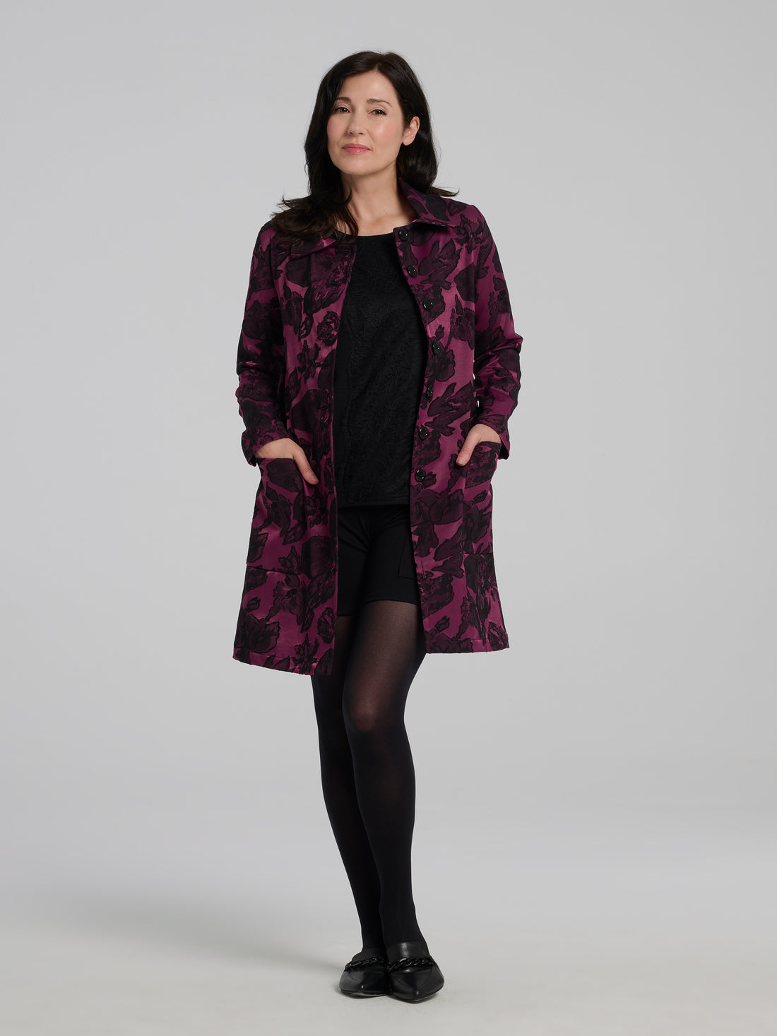 Amarante Coat
