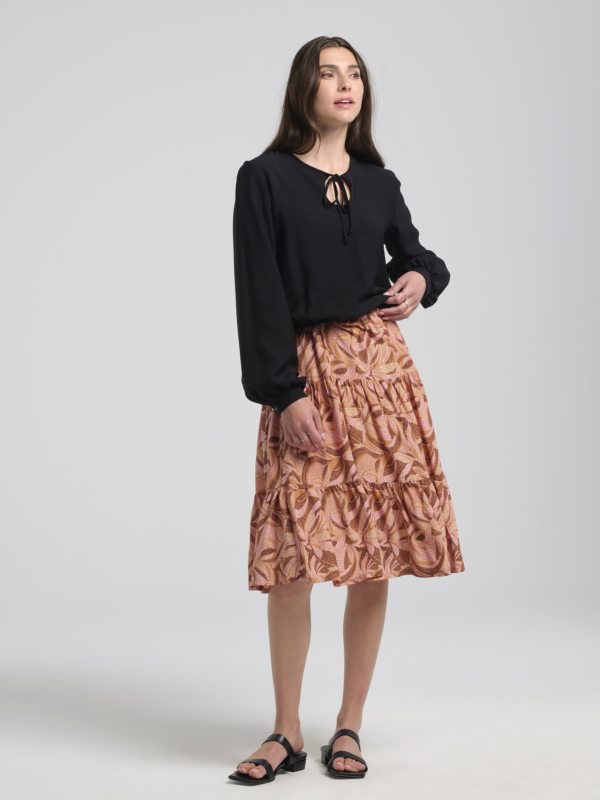 Al-Uzza Skirt / Cinnamon