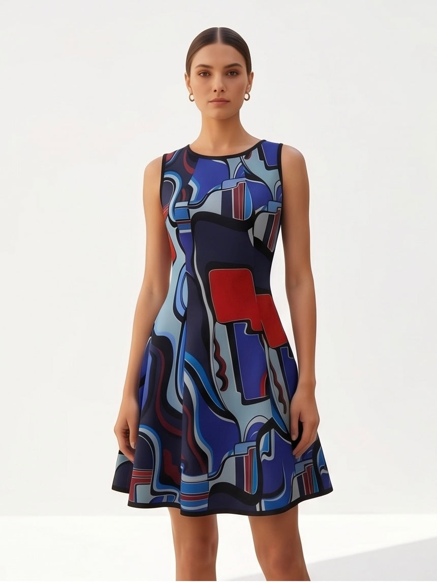 Silba Dress / Blue