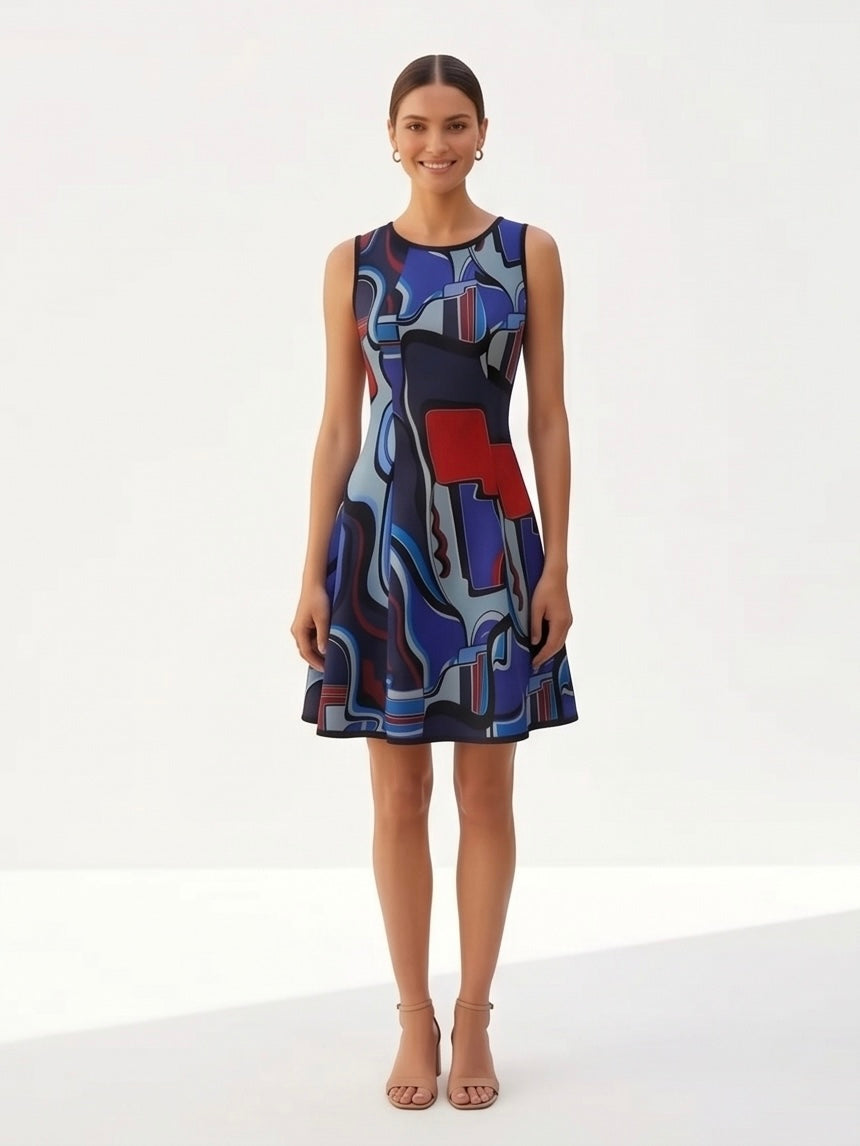 Silba Dress / Blue