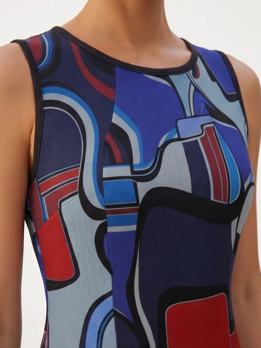Silba Dress / Blue