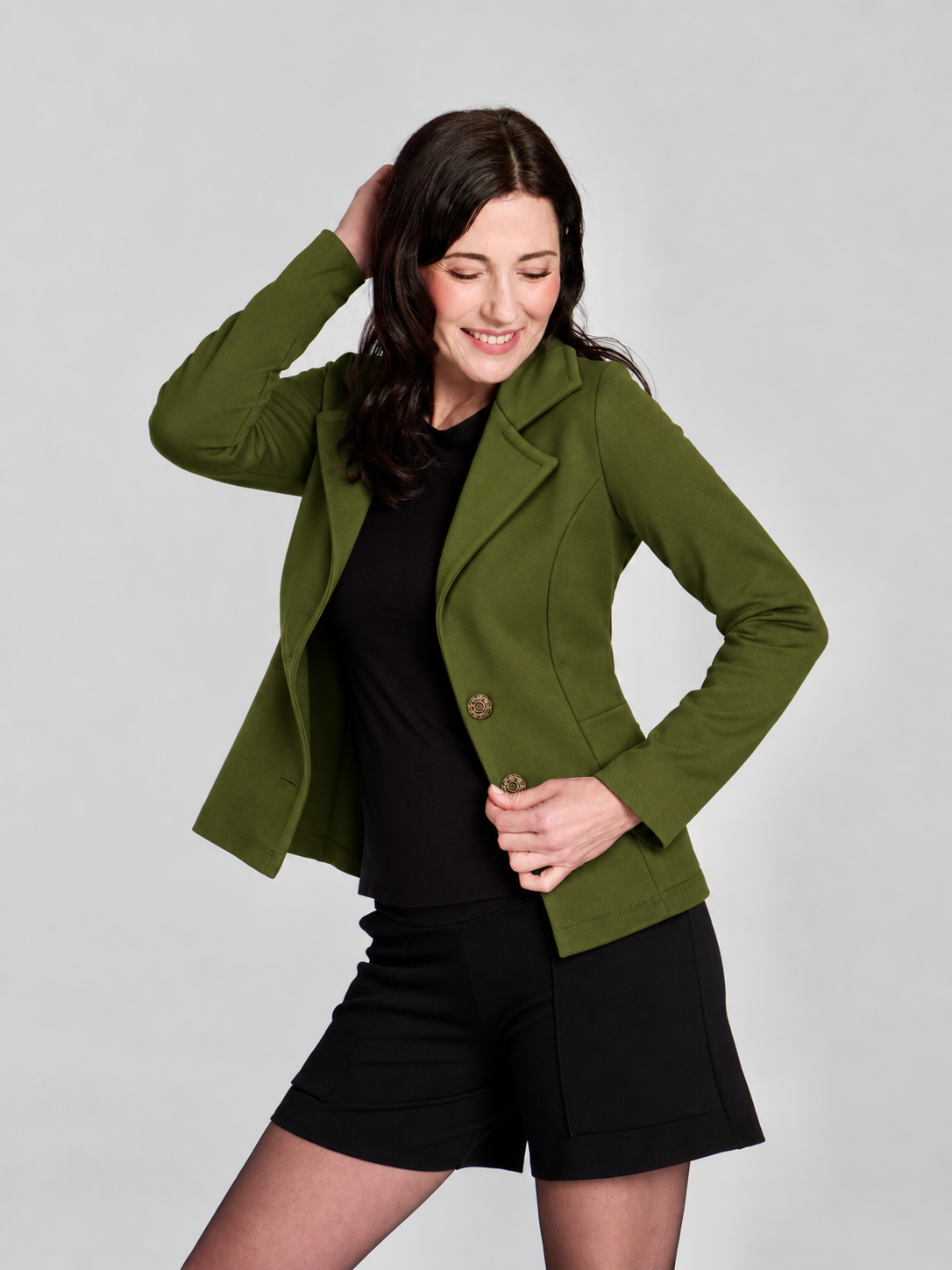 Bridget Jacket / Green  ***PRE-ORDER***