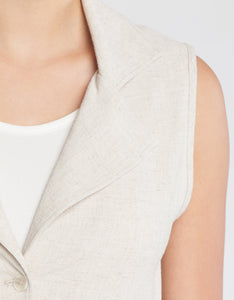 Veste Astrid Beige Kollontai fait à Montréal